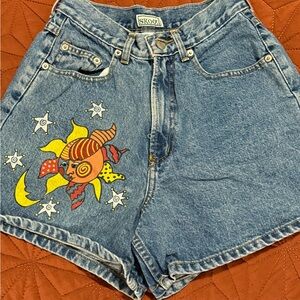 Women's vintage Blue Jean Shorts